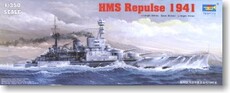 Корабль 【六部口模型】小号手 05312 英国战列巡洋舰反击号1941年