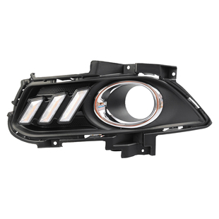 适用于13-16款蒙迪欧前雾灯框改装LED流光日行灯日间行车灯装饰灯