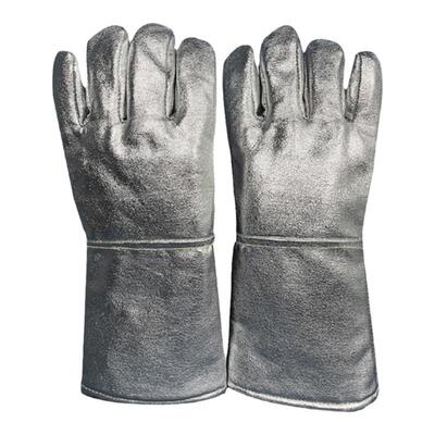 耐高温加厚手套铝箔隔热