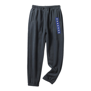 新西兰高端户外!一条过冬!冬季男女情侣休闲加绒加厚束脚裤卫裤