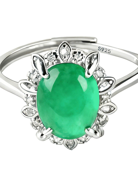 S925纯银戒指空托4爪戒拖戒托女