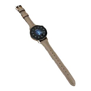 适用vivowatch2表带新款watch3小蛮腰皮带vivo智能gt1/2手表表带高级真皮质watch46/42mm替换带女款夏非原装