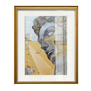 达利小卫艺术雕像油画大师小众欧式挂画现代复古怀旧美式装饰画