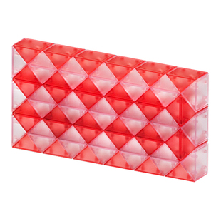 奇艺琉璃百变魔尺24段36节48段72彩色透明幼儿园小学儿童益智玩具