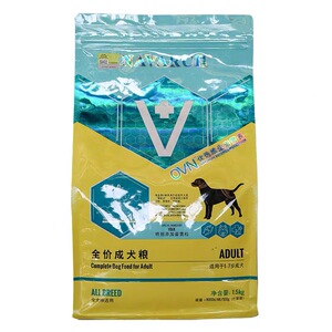 耐威克全价幼成犬通用犬粮20斤