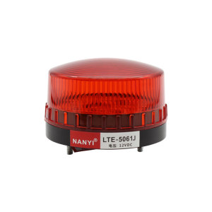 小型信号灯LTE-5061JLED频闪警示声光报警器12V24V220V爆闪指示灯