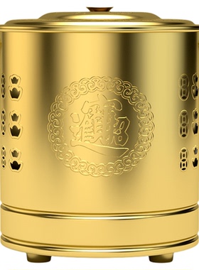 不锈钢烧钱纸桶烧金桶烧经桶家用锡箔元宝铁桶化宝桶聚宝盆焚烧炉
