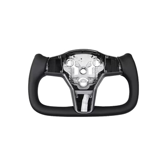 适用特斯拉Yoke方向盘Modely/3焕新版改装原厂碳纤维飞机盘丫配件