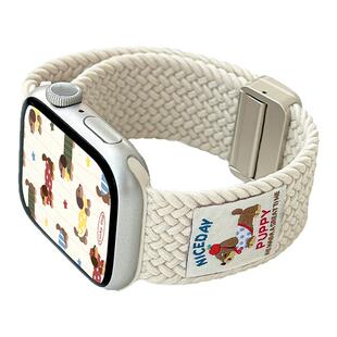 【浅星光】适用applewatch表带S10星光系列合集iwatch9/8/7/6/5/SE代苹果手表S11真皮编织硅胶尼龙表带夏日女