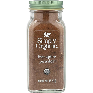 美国 Simply Organic, 五香粉肉桂茴香丁香八角茴香白胡椒57 克
