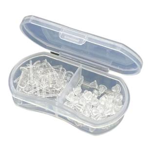 耳棒透明树脂养耳洞防堵塑料养耳洞耳钉女胶棒韩版学生耳针耳棍