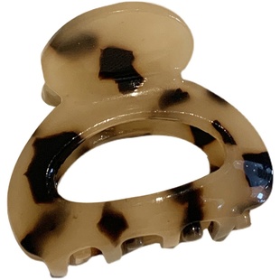 复古醋酸抓夹小号法式气质优雅盘发鲨鱼夹后脑勺发夹马尾发卡头饰