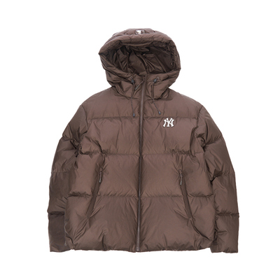 MLB男女羽绒服防泼水鹅绒连帽