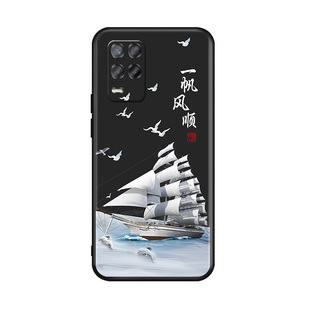 luckrider适用于realmeq3手机壳rmx3161中国风oppok9x网红pgcm10新款时尚realme真我v13保护套rmx3041简约rmx