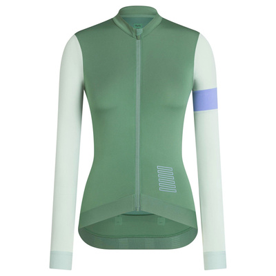 现货rapha女长袖竞技训练车衣