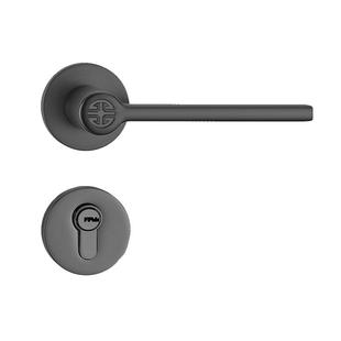 名门静音门锁卧室房间锁具室内办公室新中式高端门把手VF88051