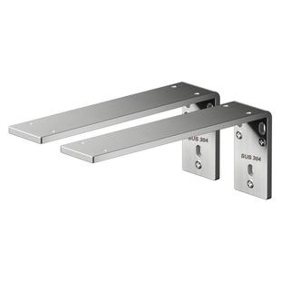 不锈钢直角支架固定墙上三角置物架支撑架固定隔板层板拖承重支架