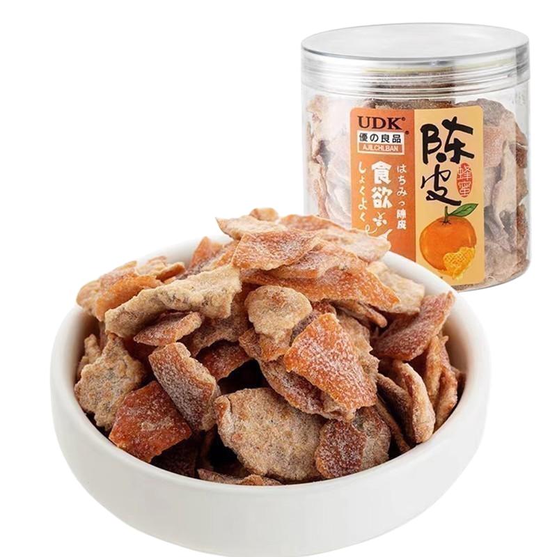 UDK优之良品甘草话梅凉果果干无花果即食山楂休闲办公正品零食