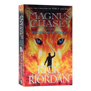 Magnus Chase and the Sword of Summer 马格纳斯与仙宫之神1夏日之剑 英文原小说北欧神话 Percy Jackson同作者rick Riordan奇幻