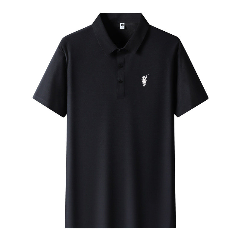 保罗冰丝polo衫男短袖夏季