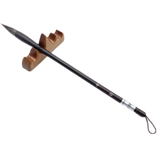 纯紫毫毛笔中楷中号兔毫楷书行书隶书初学者专业成人高档书法毛笔