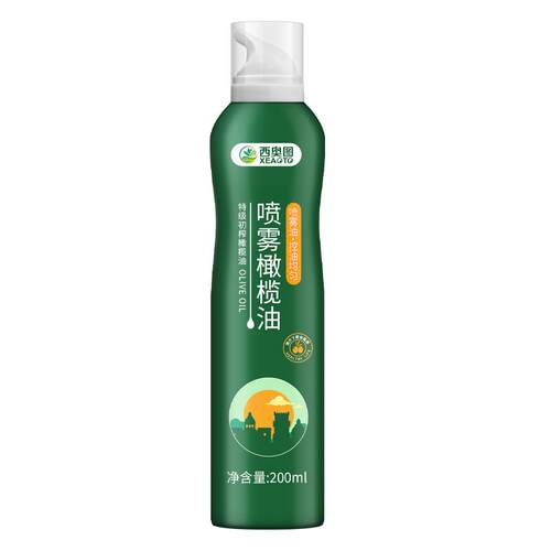 西奥图特级初榨橄榄油喷雾200ml进口低食用喷雾油健身餐卡脂沙拉