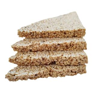 恩施土特产糖芝麻片麻糖麦芽糖仙姑片500克老式80儿时零食香酥脆