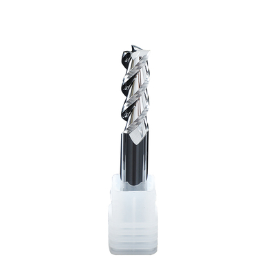 3刃55度铝用铣刀钨钢合金立铣刀铣铝合金专用高光加长CNC数控刀具