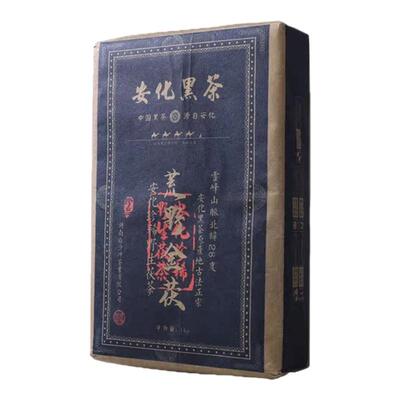 送茶刀安化黑茶金花茯砖荒野金茯