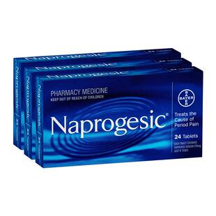 【自营】拜耳Naprogesic痛经小蓝片女性经期生理姨妈痛止疼3盒装