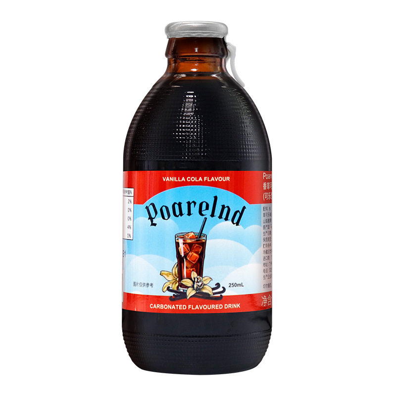 宝兰德Poarelnd马来西亚进口250ml*12果味碳酸汽水荔枝零糖气泡水