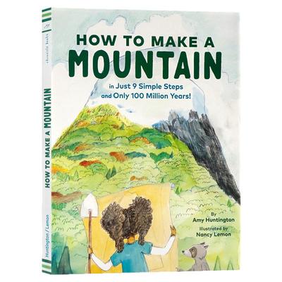 如何造一座山英文原版绘本