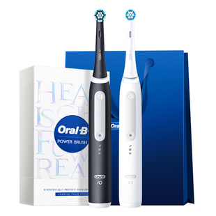 OralB欧乐B电动牙刷成人官方旗舰店自动智能牙缝软毛牙刷礼物iO3