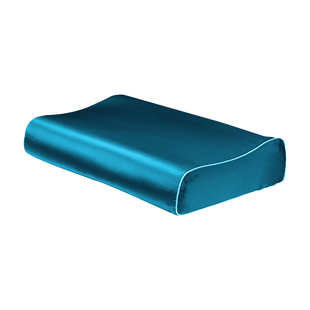 真丝枕套乳胶高低枕专用双面重磅100桑蚕丝40X60cm单人记忆枕头套