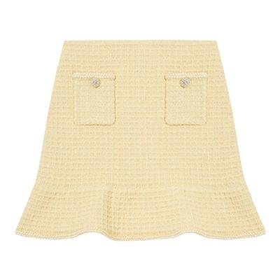 self-portrait小香风半身裙