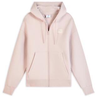 宽松紫色长袖健身运动外套女PUMA彪马官方新款春季休闲夹克636314