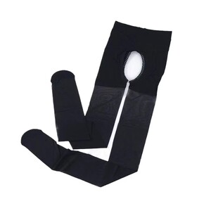 手撕袜薄款一次性黑丝美腿袜火辣破洞易撕jk连裤袜女