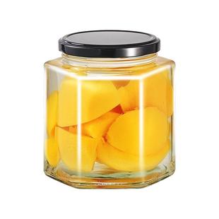 罐头瓶子空瓶耐高温食品级玻璃瓶密封罐可蒸煮果酱瓶辣椒酱专用罐