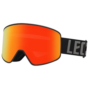 乐凯奇翻盖磁吸滑雪眼镜近视双层防雾滑雪镜护目镜变色雪镜头盔男