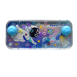 80后童年怀旧游戏机玩具礼物幼儿园男女孩套圈圈水机水中游戏机