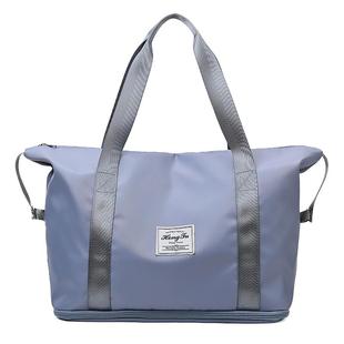 旅行包大容量女行李袋健身包短途旅行收纳袋帆布行李包待产收纳包