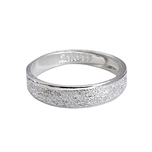 万物笙[漫天星辰]S999足银戒指男女满天星高级感情侣纯银调节指环