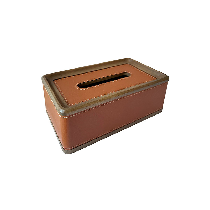 如是纸巾盒全实木胡桃木色手作雕刻高端私宅酒店会所抽纸盒礼盒