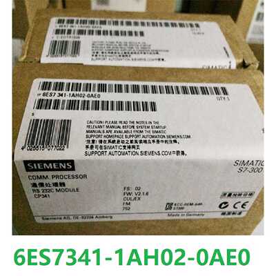 议价全新原装6ES7341-1AH02-0AE0 CP341通讯处理器6ES73411AH020A