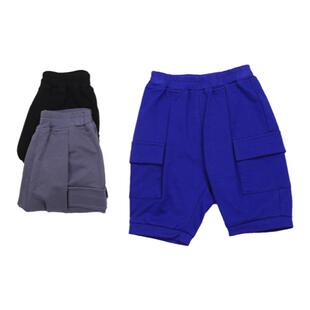 秒杀衣拉拉男童莱卡棉中裤夏季短裤中童小童特价裤子 90-130码