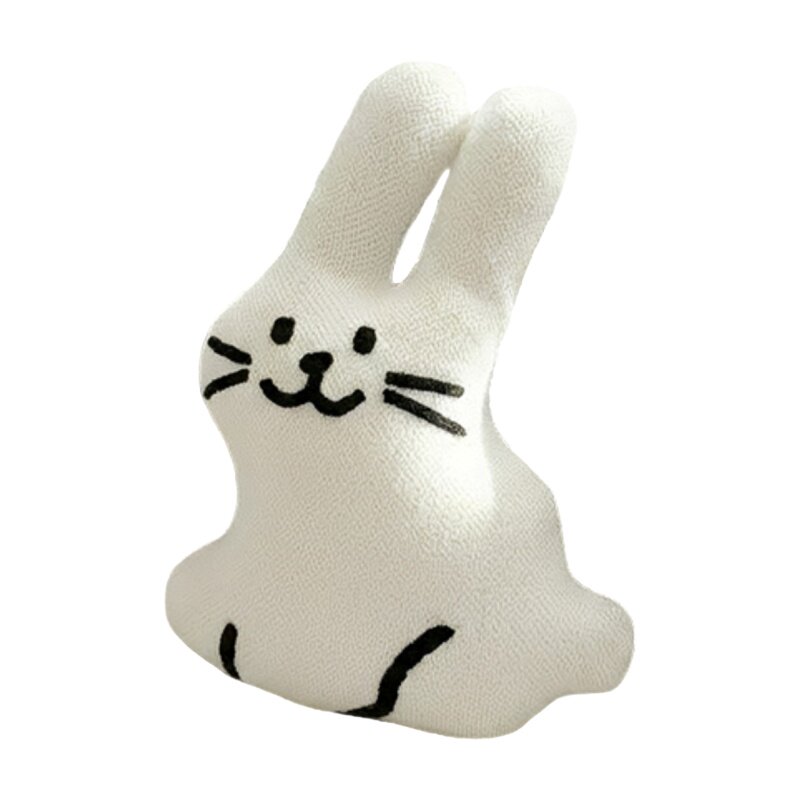 新款毛绒猫咪腊肠狗抱枕套可洗