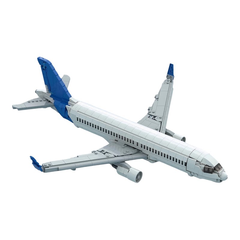 空客A320NEO航空客机积木玩具