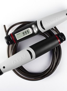 KYTO2106B黑色康都中考专用厂家直销胶钢丝绳或配绳跳绳4mm/5.5mm