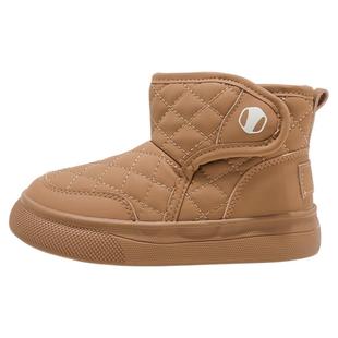 大黄蜂童鞋儿童加绒雪地靴2025冬季新款男童加绒二棉鞋女童保暖鞋