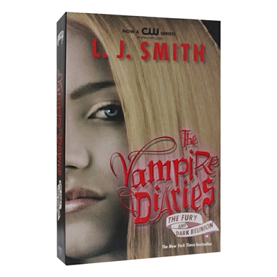 英文原版 The Vampire Diaries The Fury and Dark Reunion 吸血鬼日记3 愤怒和黑暗归来 英文版外文小说